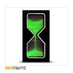  Sandglass LED Traffic Countdown Timer